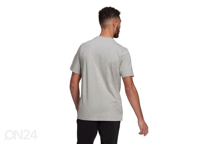 Miesten vapaa-ajan paita Adidas Essentials Big Logo kuvasuurennos