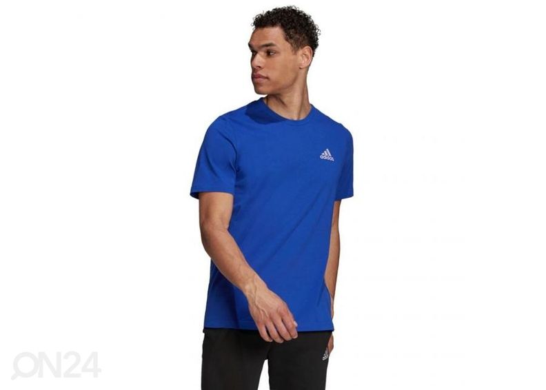 Miesten vapaa-ajan paita Adidas Essentials Emb kuvasuurennos