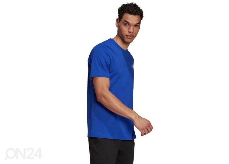 Miesten vapaa-ajan paita Adidas Essentials Emb kuvasuurennos