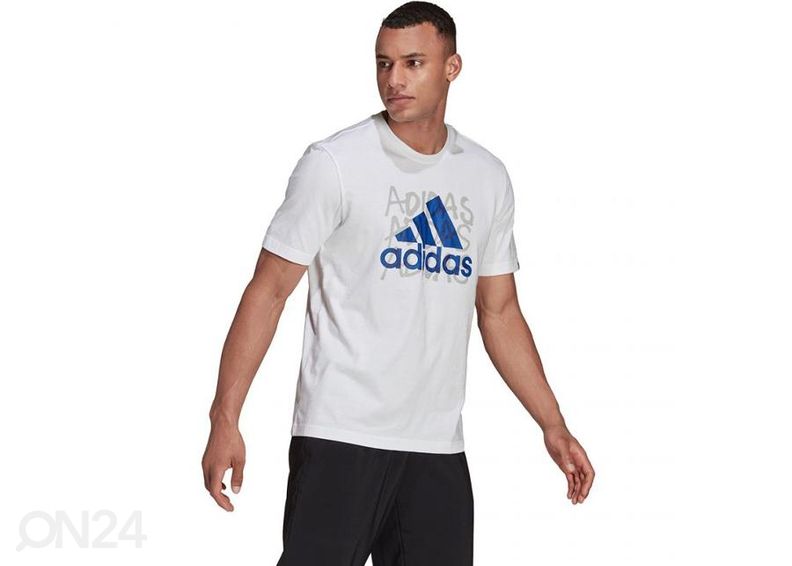 Miesten vapaa-ajan paita Adidas Overspray Graphic Tee kuvasuurennos