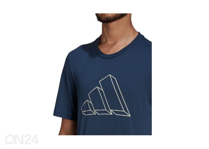 Miesten vapaa-ajan paita Adidas Sportswear Graphic kuvasuurennos