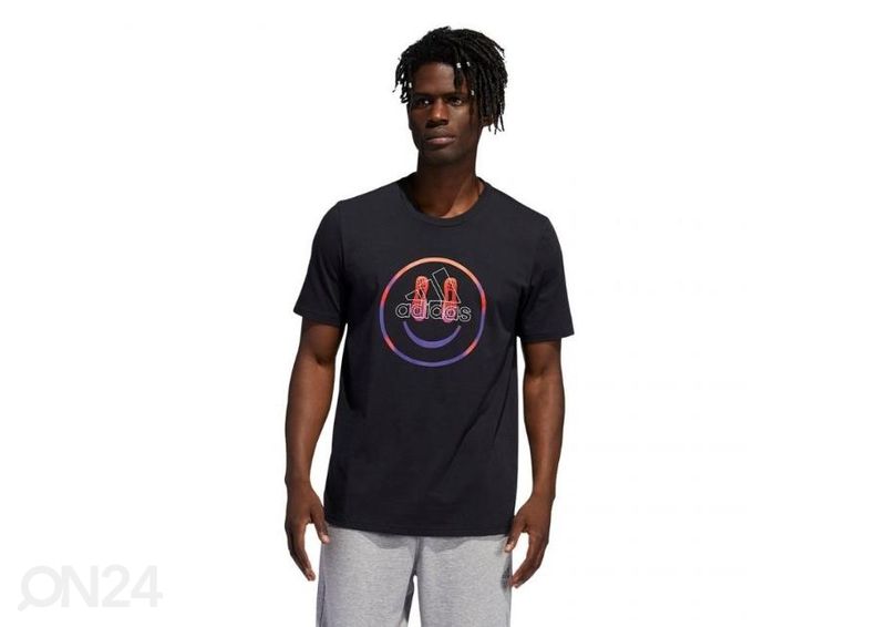 Miesten vapaa-ajan paita Adidas You Feel Me Tee kuvasuurennos