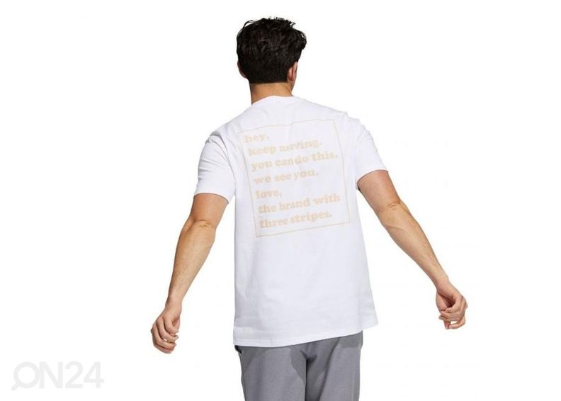 Miesten vapaa-ajan paita Adidas You Feel Me Tee kuvasuurennos