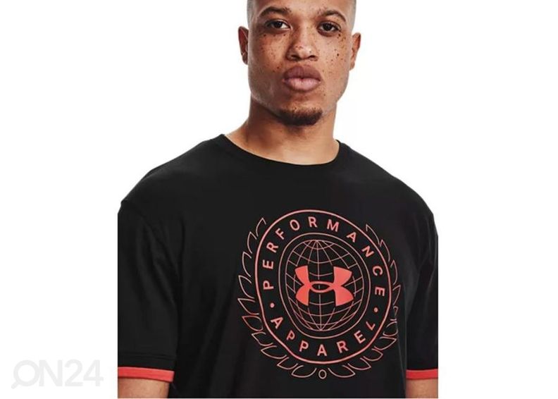 Miesten vapaa-ajan paita Under Armour sportstyle Crest SS kuvasuurennos