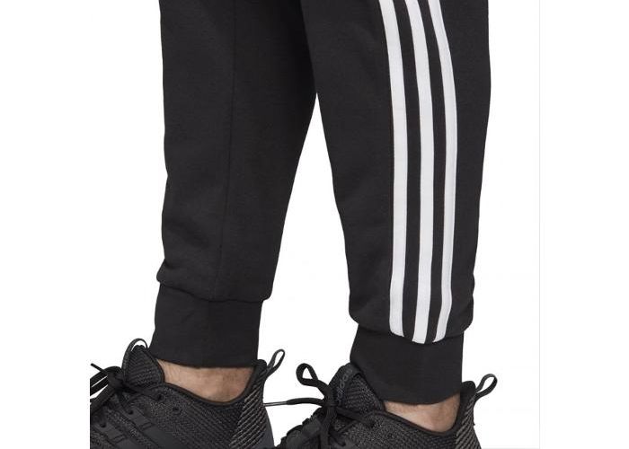 Miesten verryttelyhousut Adidas Essentials 3 Stripes Tapered Pant FT Cuffed M kuvasuurennos