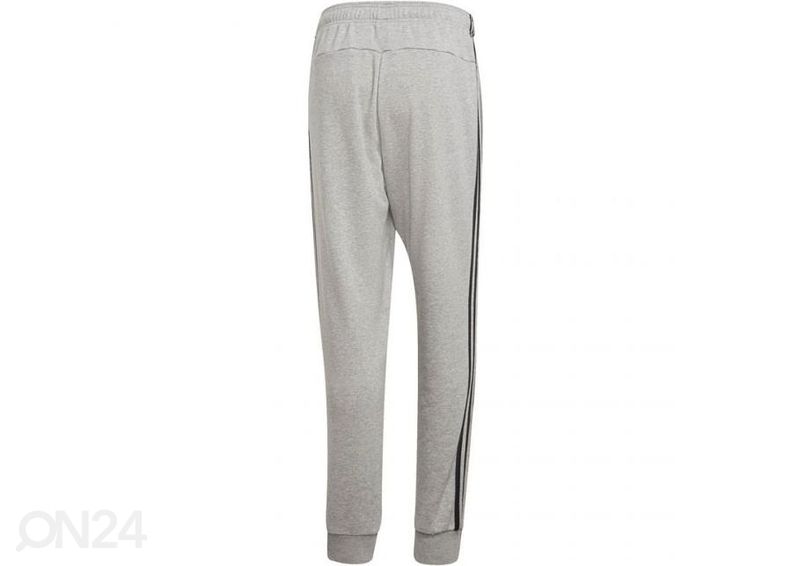 Miesten verryttelyhousut Adidas Essentials 3 Stripes Tapered Pant FT Cuffed M DQ3077 kuvasuurennos