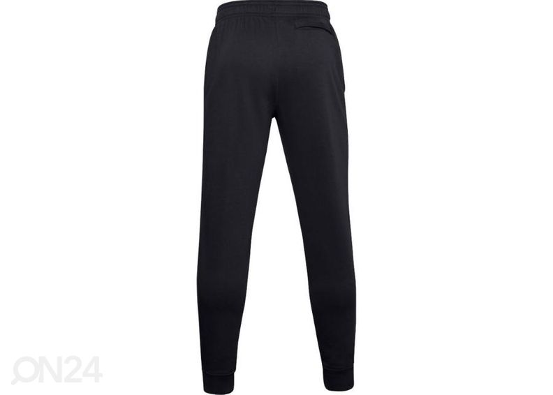 Miesten verryttelyhousut Under Armour Rival Fleece 3 Logo Joggers kuvasuurennos