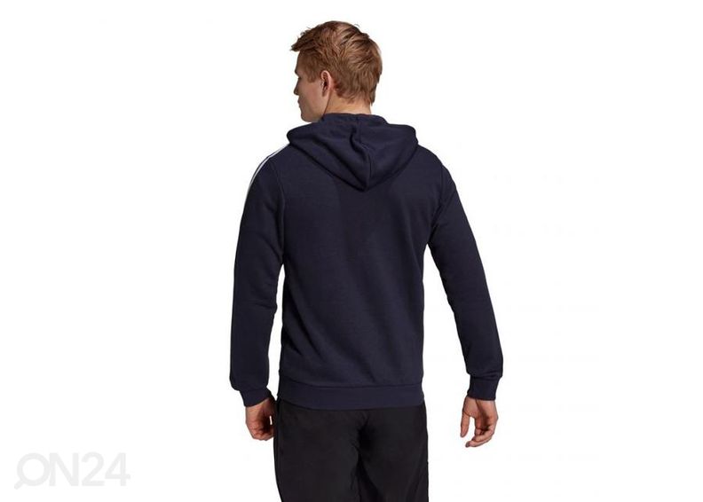 Miesten verryttelytakki Adidas Essentials Full-Zip Hoodie kuvasuurennos