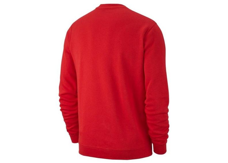 Miesten verryttelytakki Nike Crew FLC TM Club 19 M AJ1466 657 punane kuvasuurennos
