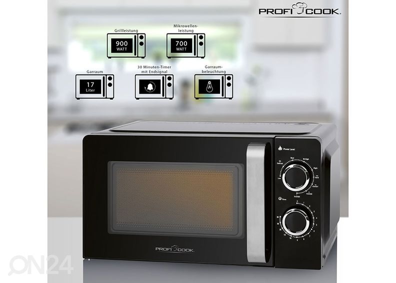 Mikroaaltouuni ProfiCook MWG1208 kuvasuurennos