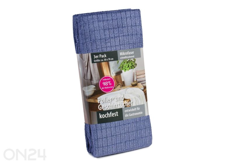 Mikrokuitu keittiöpyyhe 50x70 cm kuvasuurennos