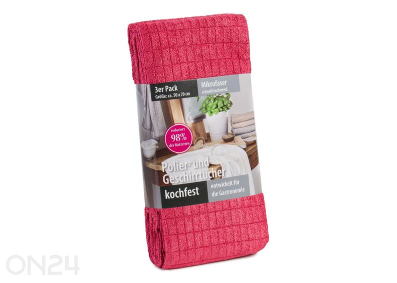 Mikrokuitu keittiöpyyhe 50x70 cm kuvasuurennos