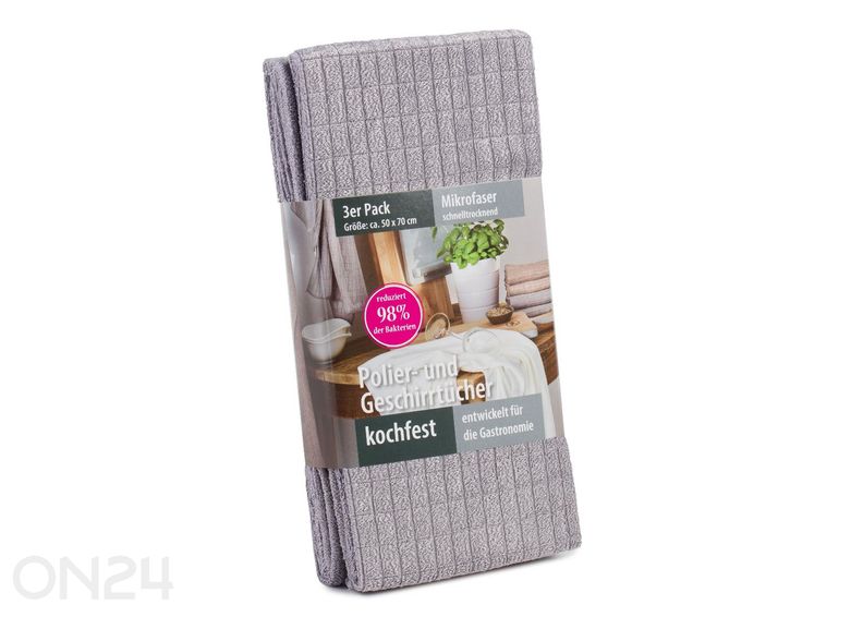 Mikrokuitu keittiöpyyhe 50x70 cm kuvasuurennos