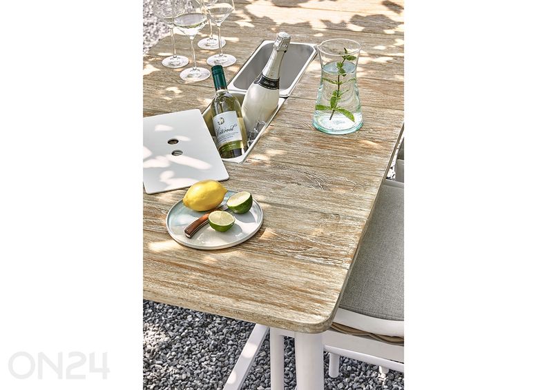 Milou-puutarhapöytä kuvasuurennos