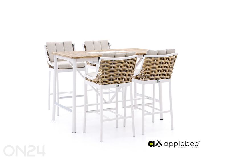 Milou-puutarhapöytä kuvasuurennos