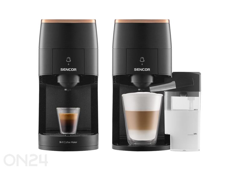 Monikapselinen 3in1-kahvinkeitin Marco Polo Sencor SCC3000BK kuvasuurennos