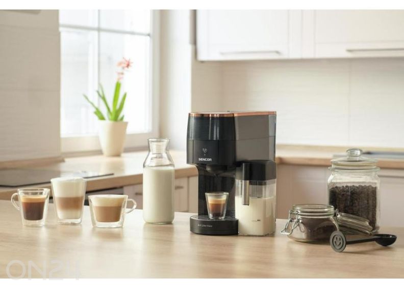 Monikapselinen 3in1-kahvinkeitin Marco Polo Sencor SCC3000BK kuvasuurennos