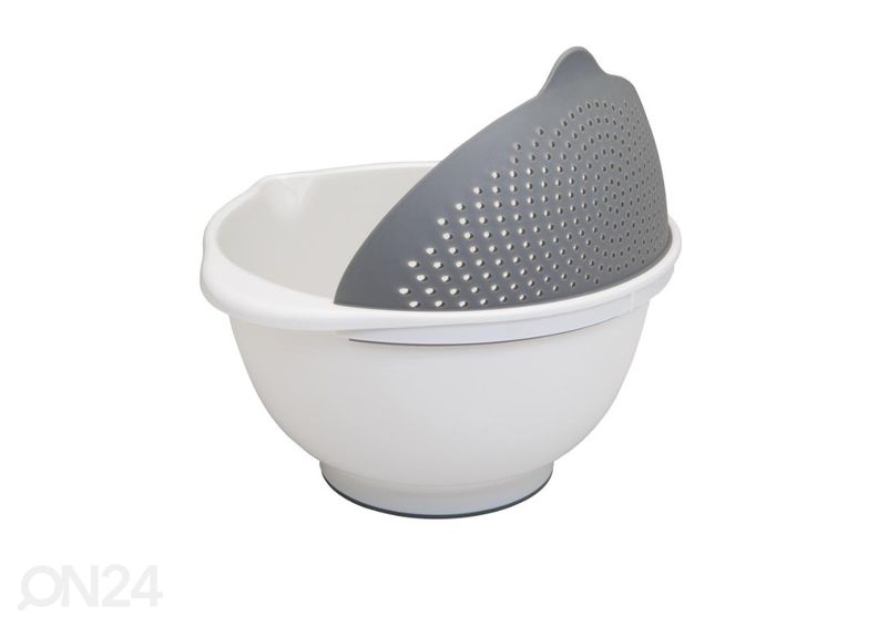 Monikäyttöinen kulho irrotettavalla siivilällä Drainbowl kuvasuurennos