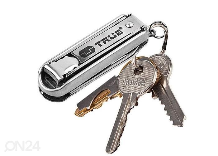 Monikäyttötyökalu-avaimenperä Nailclip Kit kuvasuurennos