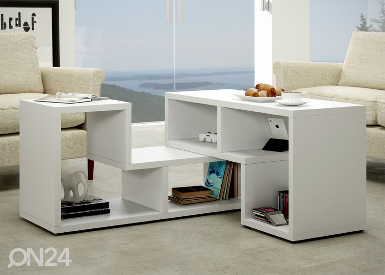 Monipuolinen hyllystö kuvasuurennos