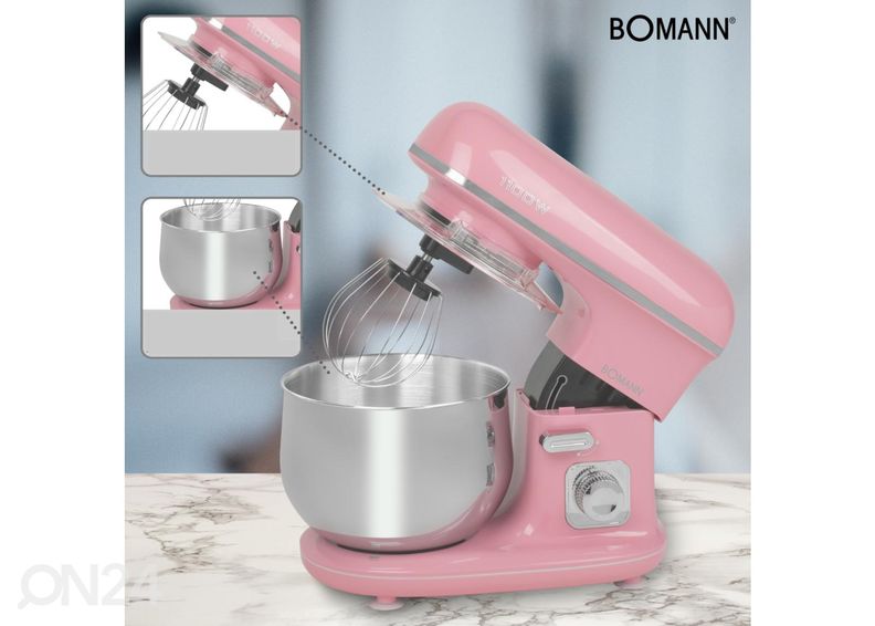 Monitoimikone 5 L Bomann KM6030CBP, vaaleanpunainen kuvasuurennos