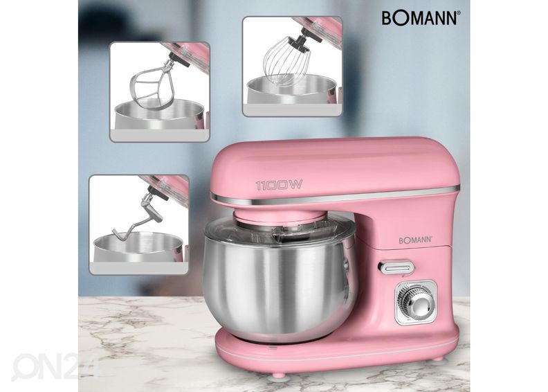 Monitoimikone 5 L Bomann KM6030CBP, vaaleanpunainen kuvasuurennos