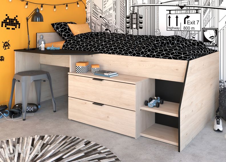 Monitoimisänky Milky 90x200 cm kuvasuurennos