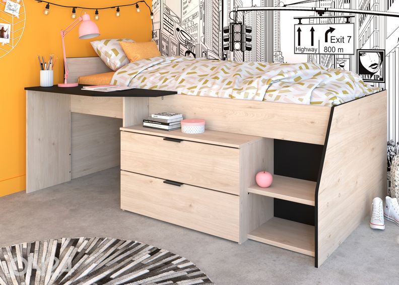 Monitoimisänky Milky 90x200 cm kuvasuurennos