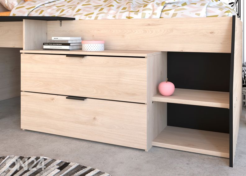 Monitoimisänky Milky 90x200 cm kuvasuurennos