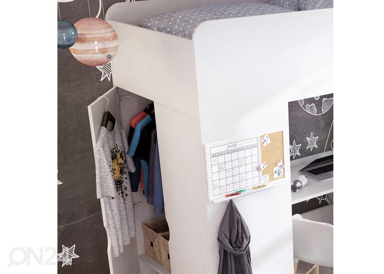 Monitoimisänky + patja 90x200 cm kuvasuurennos