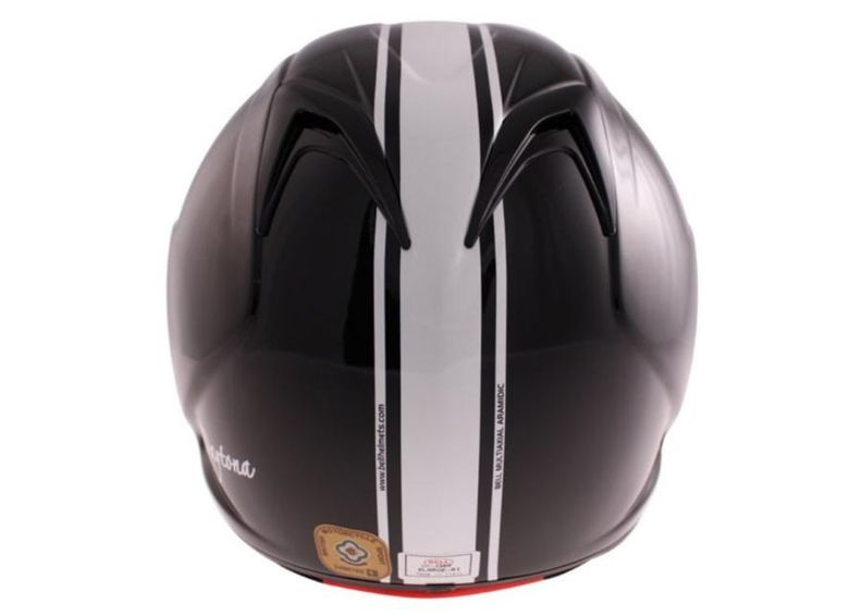 Moottoripyöräkypärä BELL M5X Daytona Musta Valkoinen kuvasuurennos