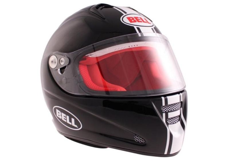 Moottoripyöräkypärä BELL M5X Daytona Musta Valkoinen kuvasuurennos