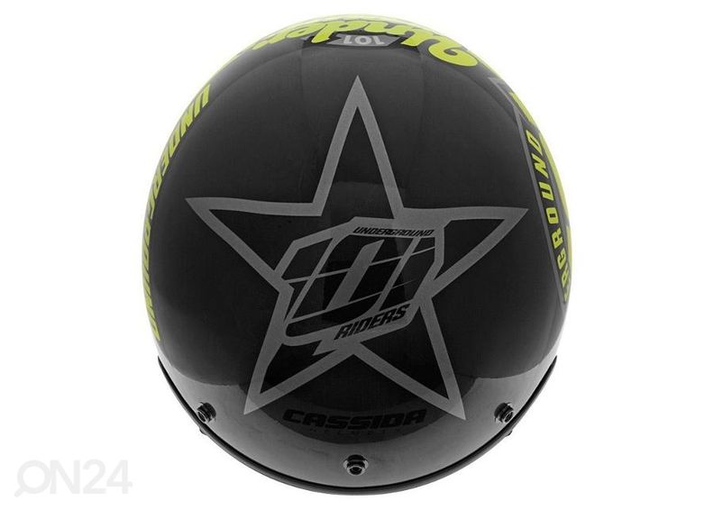 Moottoripyöräkypärä Cassida Oxygen 101 Riders kuvasuurennos