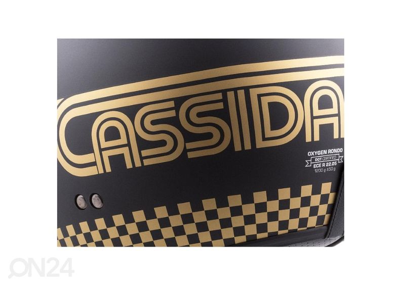 Moottoripyöräkypärä Cassida Oxygen Rondo kuvasuurennos