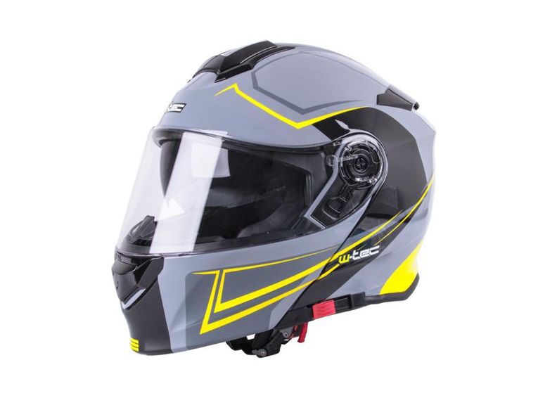 Moottoripyöräkypärä Flip-Up W-TEC kuvasuurennos