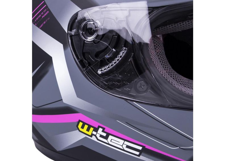Moottoripyöräkypärä W-TEC FS-805V Future Magenta kuvasuurennos