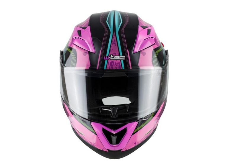 Moottoripyöräkypärä W-TEC Magenta kuvasuurennos