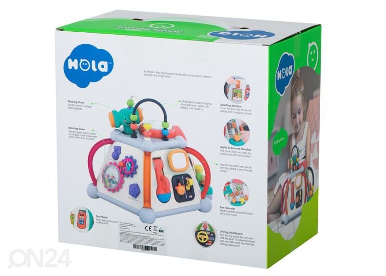 Motoriikkalelu HOLA kuvasuurennos