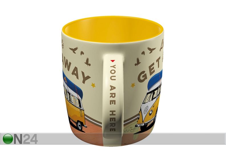 Muki VW BULLI LET'S GET AWAY kuvasuurennos