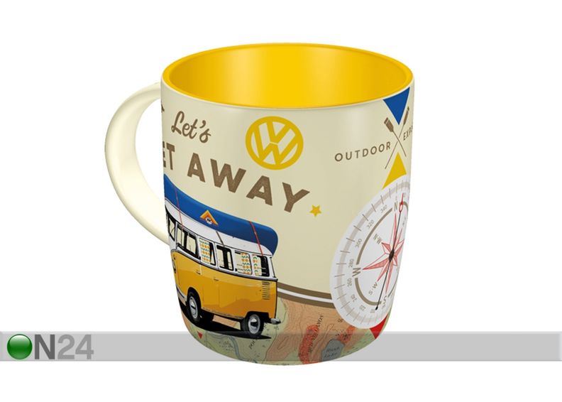 Muki VW BULLI LET'S GET AWAY kuvasuurennos