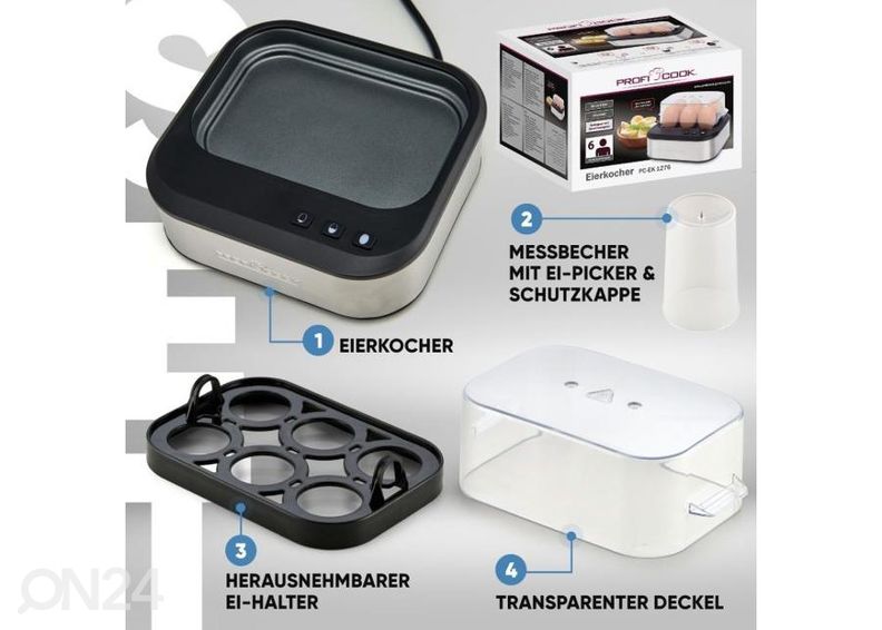 Munankeitin ProfiCook PCEK1276 kuvasuurennos