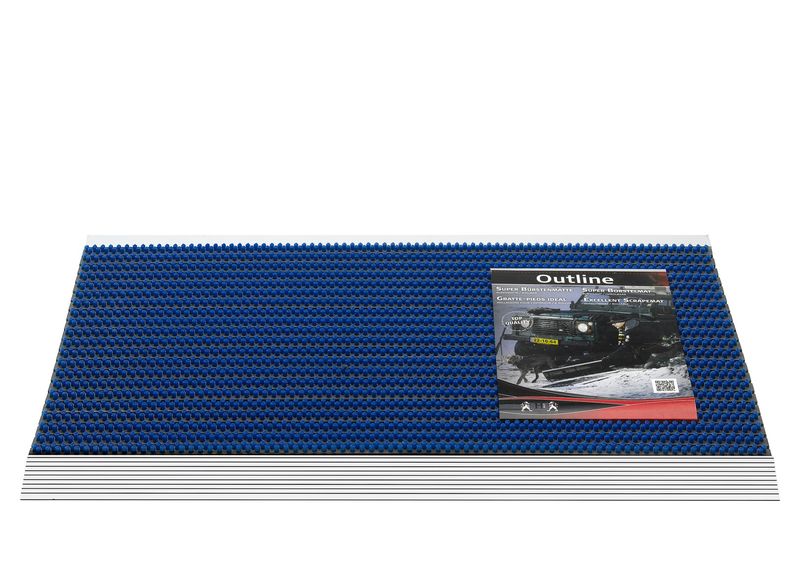 Muoviharjasmatto OUTLINE 50x80 cm kuvasuurennos