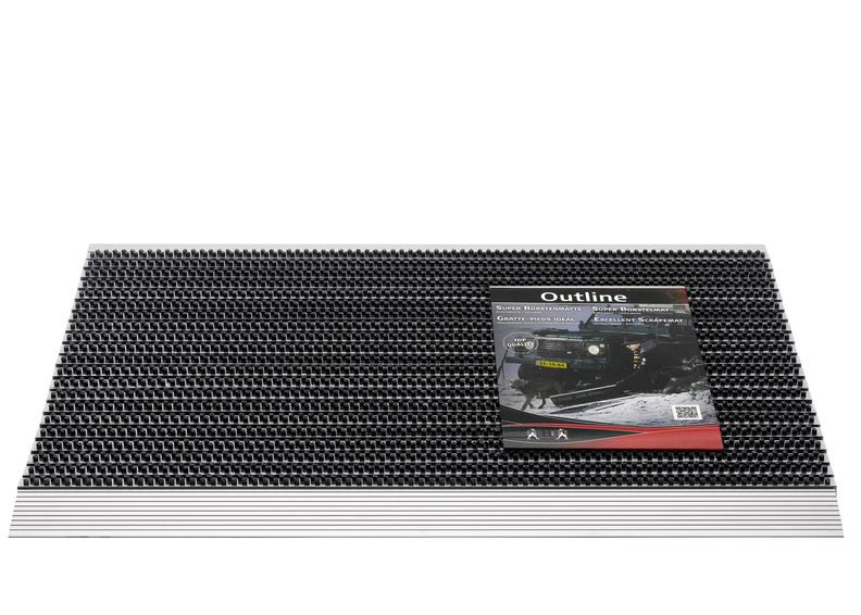 Muoviharjasmatto OUTLINE 50x80 cm kuvasuurennos