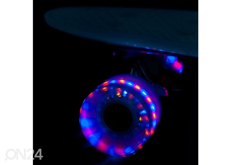 Muovinen Longboard Pike 36ʺ W/ Light Up Wheels WORKER kuvasuurennos