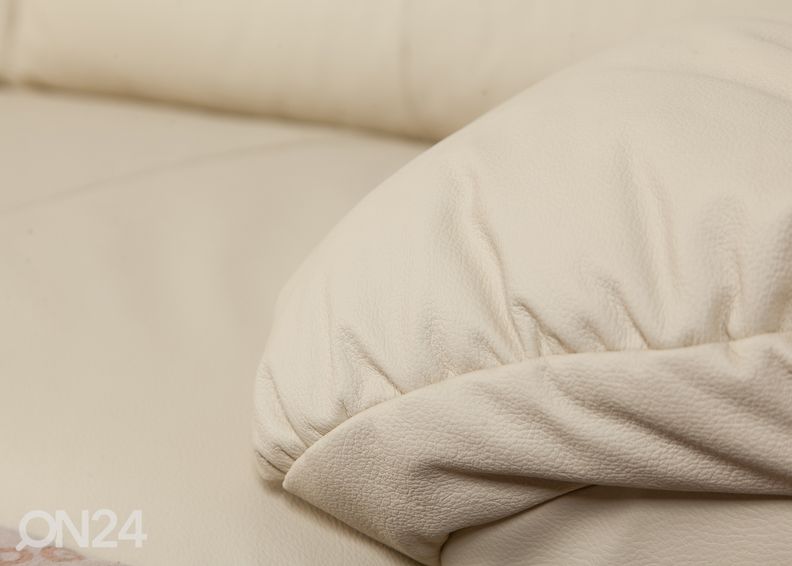 Nahka divaanivuodesohva vuodevaatelaatikolla Amasco kuvasuurennos