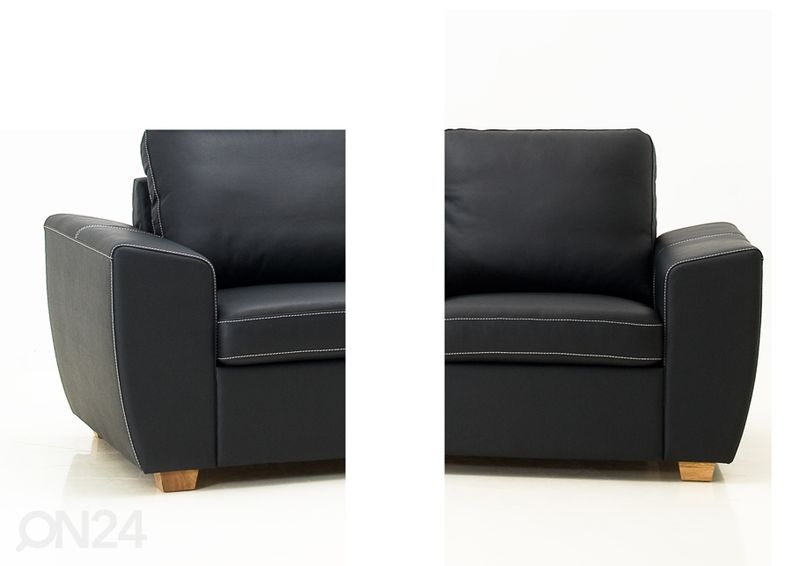 Nahkakulmasohva Helene kuvasuurennos