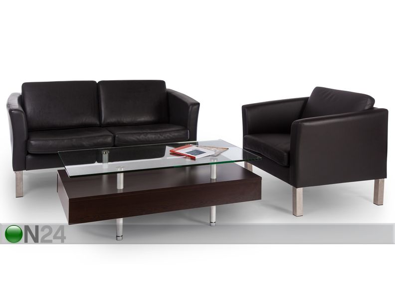 Nahkatuoli Boss kuvasuurennos