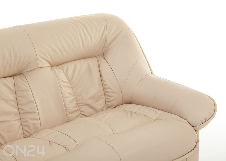 Nahkavuodesohva Spencer, 3-istuttava kuvasuurennos