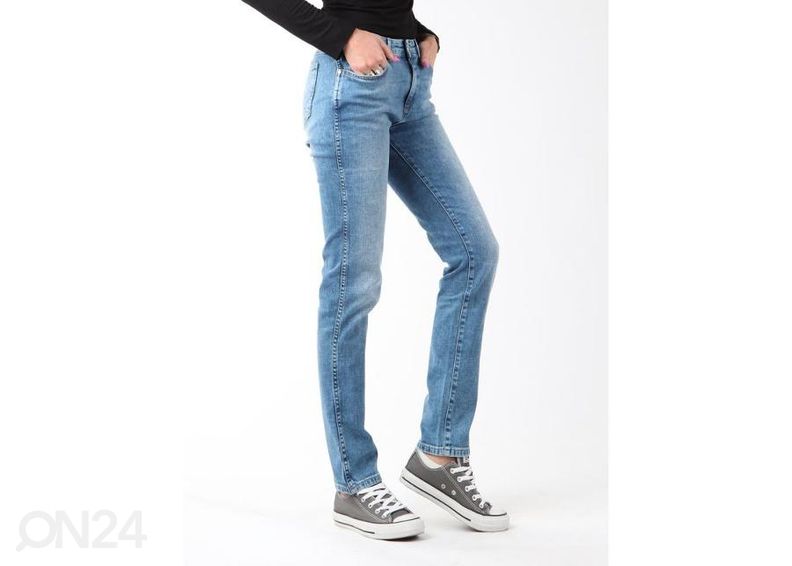 Naisten farkut Wrangler Boyfriend Best Blue kuvasuurennos