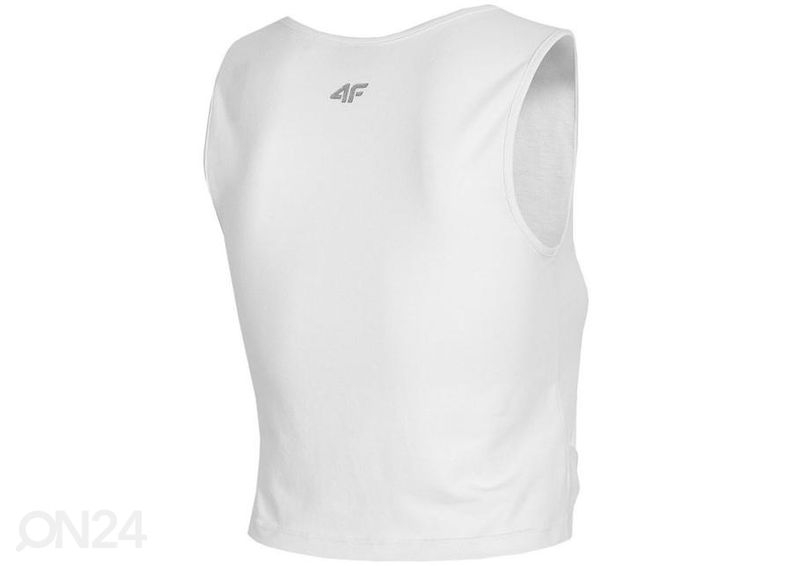 Naisten hihaton treenipaita 4F kuvasuurennos